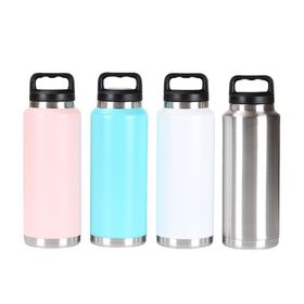 Thermos en acier inoxydable à double paroi de conception américaine, 18oz, 26oz, 36oz, 500ml, bouteilles isothermes pour boissons chaudes et froides