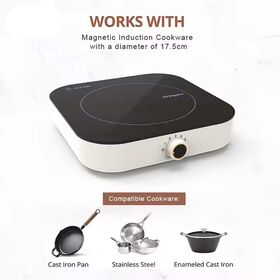 Hot popular EU standard 2100W single burner induction hob electric hot plate stove with CE