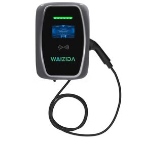New design Wall-box 7KW EV charging station IEC62196 Electrical Car charger type2 With Wifi/Bluetooth/RFID for home and commercial