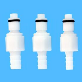 Hot Sale Factory Price Shut-Off Valved Male Plug In-Line Quick Disconnect Couplings Hose Barb Fittings For Water Air