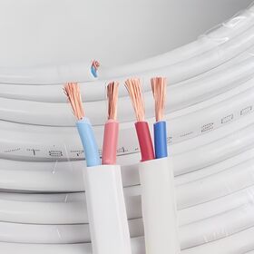 Câble Électrique 2 Conducteurs 12/24V Plat 1.5mm 2.5mm Cuivre Gaine PVC pour Éclairage LED Automobile