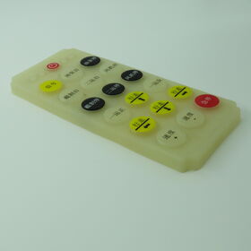 Silikon-Fernbedienung Gummi OEM Kundenspezifische Teile