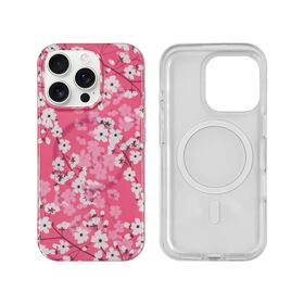 Coque Arrière IPhone 15 Prémontée - Avec Câble QI/NFC, Aimant, Anneaux Caméra | Verre Trempé, Remplacement OEM - 6