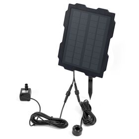 Trend green energy submersible fountain pump with LED for decorative fountain