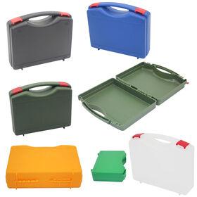 Manufactured Empty PP Plastic Shockproof Portable Case for hand Tools With Foam Padded for Electronic massage gun box