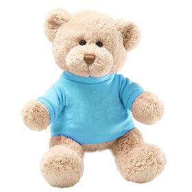 Werbegeschenke Mutter und Baby Bären Plüschtier Flauschige Stofftiere Sitzender Teddybär Blau Niedliche Plüschtiere für Kinder Mädchen