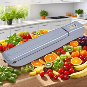 Automatisches elektrisches Lebensmittel-Vakuumiergerät mit wiederaufladbarer Batterie für die Küchenlagerung und Konservierung