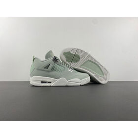 Neue Air J4 Herren Sneaker Aj4 Seafoam Outdoor Herrenschuhe Original Leder Sportschuhe