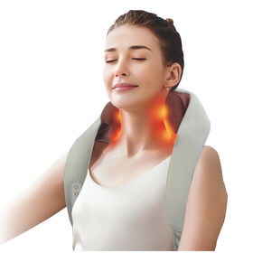 Elektrisches Nacken- und Schultermassagegerät für Zuhause, Automatische Gesundheitsvorsorge, Kabelloses Shiatsu-Handmassagegerät