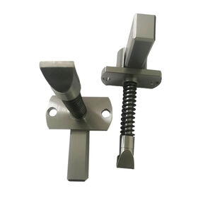 Construction scaffolding base, jack plate, scaffolding spiral