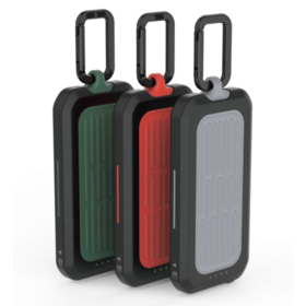 Novos Power Banks à Prova D'Água de 10000mAh para Exterior - Bateria Externa Portátil de Alta Capacidade
