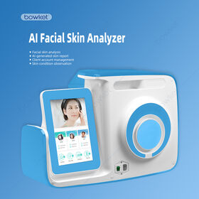 BOWKET Analyseur de Peau 3D Mise au Point Automatique Miroir Facial Machine d'Hydratation Faciale Caméra d'Analyse de Miroir Magique Facial