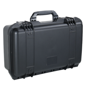 Waterproof plastic equipment case Storage box Safety hard shell Fishing tackle with handle Tool box Rigid die-cut foam