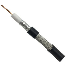 Câble CCTV Siamese CU/CCS/CCA RG59 RG6 câble coaxial en cuivre gaine PVC/PE usine de fil OEM ODM