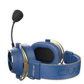 Hax Blue M21 Gaming Kopfhörer 50mm Treiber mit Mikrofonen für NB PS5 - Professionelles Headset für eSports