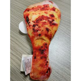 Wholesale canvas fabric Pet Bite Chicken leg Dog toys Interactive vocal toys,OEM accepted