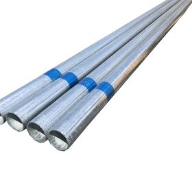 China supplier q235 q195 q345 hot dipped galvanized steel pipe round tube