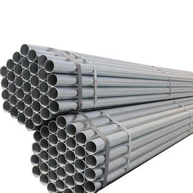 Galvanized steel welded pipe Q195 Q235 galvanized steel round pipe