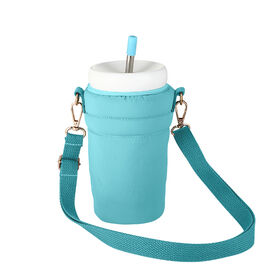 Everich ODM Gobelet à Café Isotherme à 3 Couches avec Système d'Isolation, 590ml & 770ml, avec Accessoires de Fixation et Sangle
