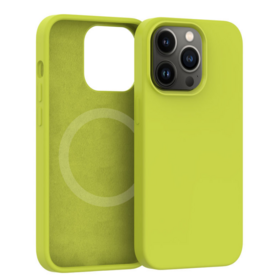 Funda magnética de silicona líquida al por mayor de fábrica para iPhone, funda de silicona para iPhone 16, cubierta trasera de silicona para iPhone