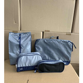 Wholesale 2024 New travel four piece set luggage clothing storage bag