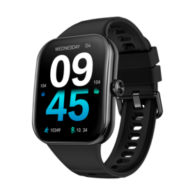 Modische Smartwatch mit 1,96-Zoll-Amoled-Display, unterstützt GPS-Bewegungsverfolgung, BT-Anrufe, Gesundheits- und Fitness-Tracker, Sport-Smartwatch