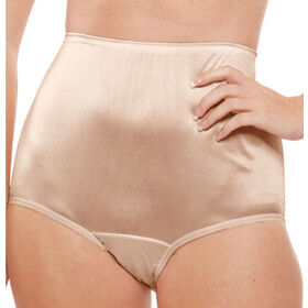 100% Nilon Sutra Celana Dalam Elastis Tinggi Nyaman Longgar Panty Full Coverage Pakaian Dalam Poliamida Lembut Multi Paket