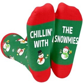 WURTON Chaussettes De Noël Violettes, 45,7 Cm, Décoration à