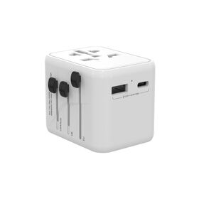 All In One Custom PD 35W Fast Charging Adapter Plug Adaptor World Socket Power International Universal Travel Adapter