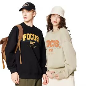 Manufacturer Bulk Blank Hoodie Sweatshirts Pullover Hoodie Custom Design Crew Neck Sweater French Terry Hoodie Plus Size