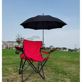 Nouveau parasol de plage de 23 pouces avec protection solaire et pare-soleil, clip de direction argenté, vente chaude transfrontalière