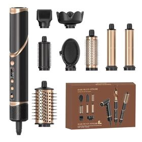Professioneller Haartrockner für Friseursalons mit Ionentechnologie, mehreren Heizstufen und leichtem Design für schnelles Trocknen. Perfekt für Friseure und Salons.
