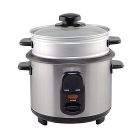 Cuiseur à riz avec cuiseur vapeur, (5 tasses, 1,0 litre), Bol antiadhésif amovible rice cooker