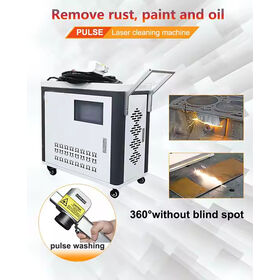 High quality Pulse cleaning for paint and wood machine Hand-held laser removal paint factory Pratt100w 200w 300w 500W 1000W flame