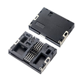 MUP High quality Landing technology 8pin Smart card reader connectors for bank equipment