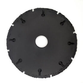 5'' Vacuum Brazed Carbide Cut-Off Wheel Blade for Wood Board, Gypsum Board, Rubber Pipe, Plastic