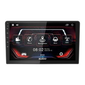 910 Inch Car DVD Player with Touchscreen, Bluetooth, USB/SD Ports, and HD Multimedia Playback for In-Car Entertainment.