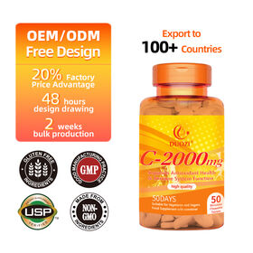 OEM DUOZI Hautaufhellende Kautabletten 2000mg Multivitamin-Tabletten, Nahrungsergänzungsmittel, Kräuterextrakte, Immununterstützung, Vitamin C Tabletten