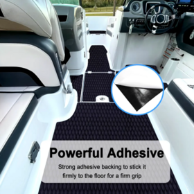 Small rhomboid shaped EVA mat, back glue, waterproof and non-slip, lightweight and durable, free to cut, free to splice