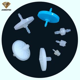 فلتر صغير مُدمج مصنوع من البلاستيك عالي الكثافة (HDPE) والألياف والفولاذ المقاوم للصدأ، مصفاة شبكية، فلتر مُدمج لخطوط الهواء والماء، وصلات خرطوم ذات أطراف شائكة، فلتر مُدمج