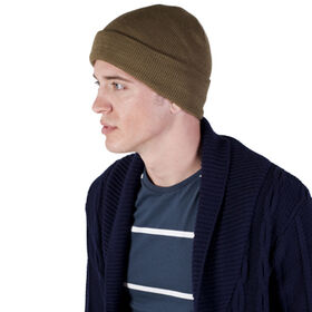 YOLAI Sombrero De Invierno Elástico Con Puños Para Mujer Y Hombre, Gorro De Punto Grueso Y Cálido Con Forro Polar, E