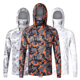 Chemise De Pêche Homme Simms – Orange – Taille L – Manches Longues