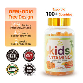 OEM duozi Vitamin C Gummibärchen für Kinder, zuckerfrei, probiotische Gummibärchen für Kinder, für eine gesunde Darmflora