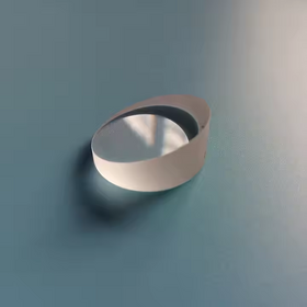 Prisma atau jendela baji Kaca Optik UV Fused Silica JGS1 Seri Corning 7980