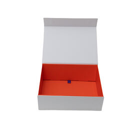 Custom Printed Luxury Texture paper Folding Packing Box Rigid Paper Magnetic Gift Packaging