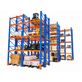 Heavy Duty Pallet Rack System Adjustable Industrial Storage Rack for Warehouse, Factory, High Capacity Shelving Solutions