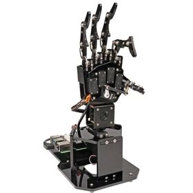 Kit de Garra Robótica Biônica para Educação STEM - Construa, Programe e Explore o Movimento da Mão Robótica com Servomotores e Peças Mecânicas