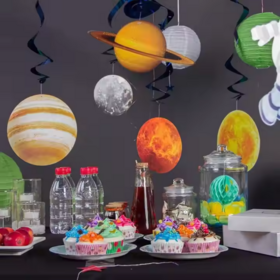 Decoraciones De Cumpleaños Del Espacio Exterior