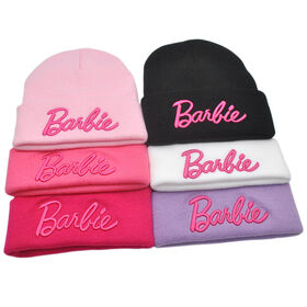 OEM ODM 3D embroidery wool cap trend female knitted cap autumn and winter warm women beanie hats