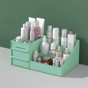 Acryl Make-up Organizer – 6 Fächer, Transparent, 25,4 X 8,6 X 4,8 Cm